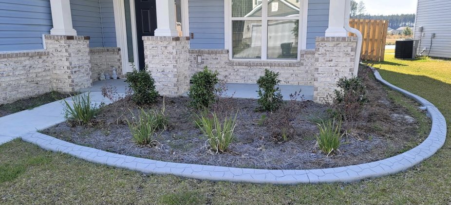 Concrete edging